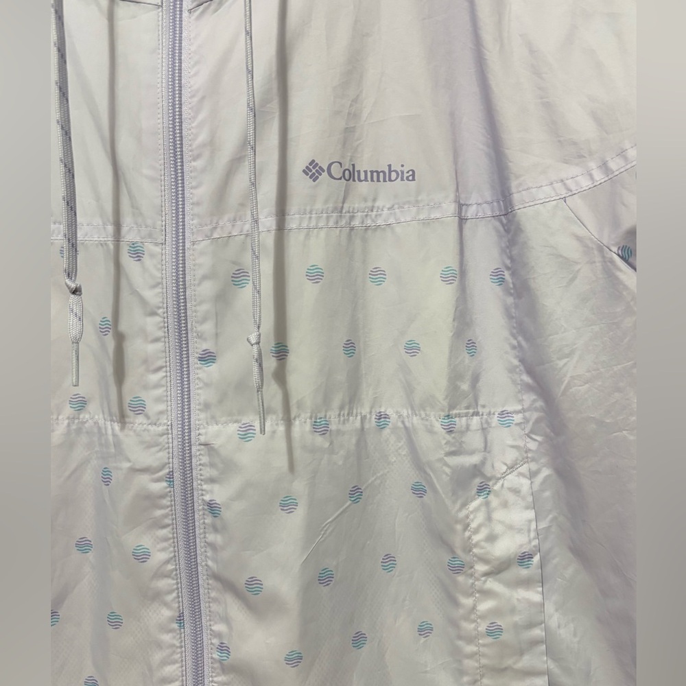 Columbia Lavender Polka Dot Jacket - Picture 2 of 7